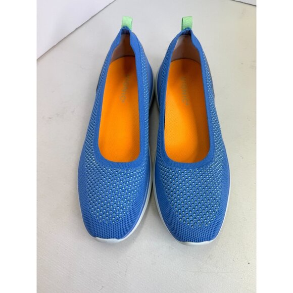 Vionic Kallie Slip On Shoes Knit Comfort Walking Lightweight Blue Azure Size 8.5 - Picture 3 of 7